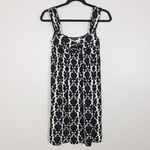 Max Studio sleeveless dress black/white I30